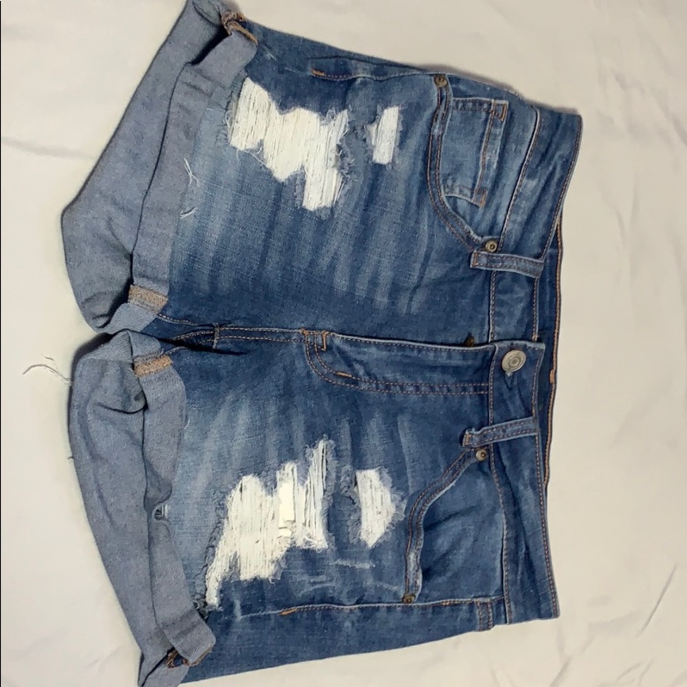 Aéropostale High Waisted Jean Shorts!